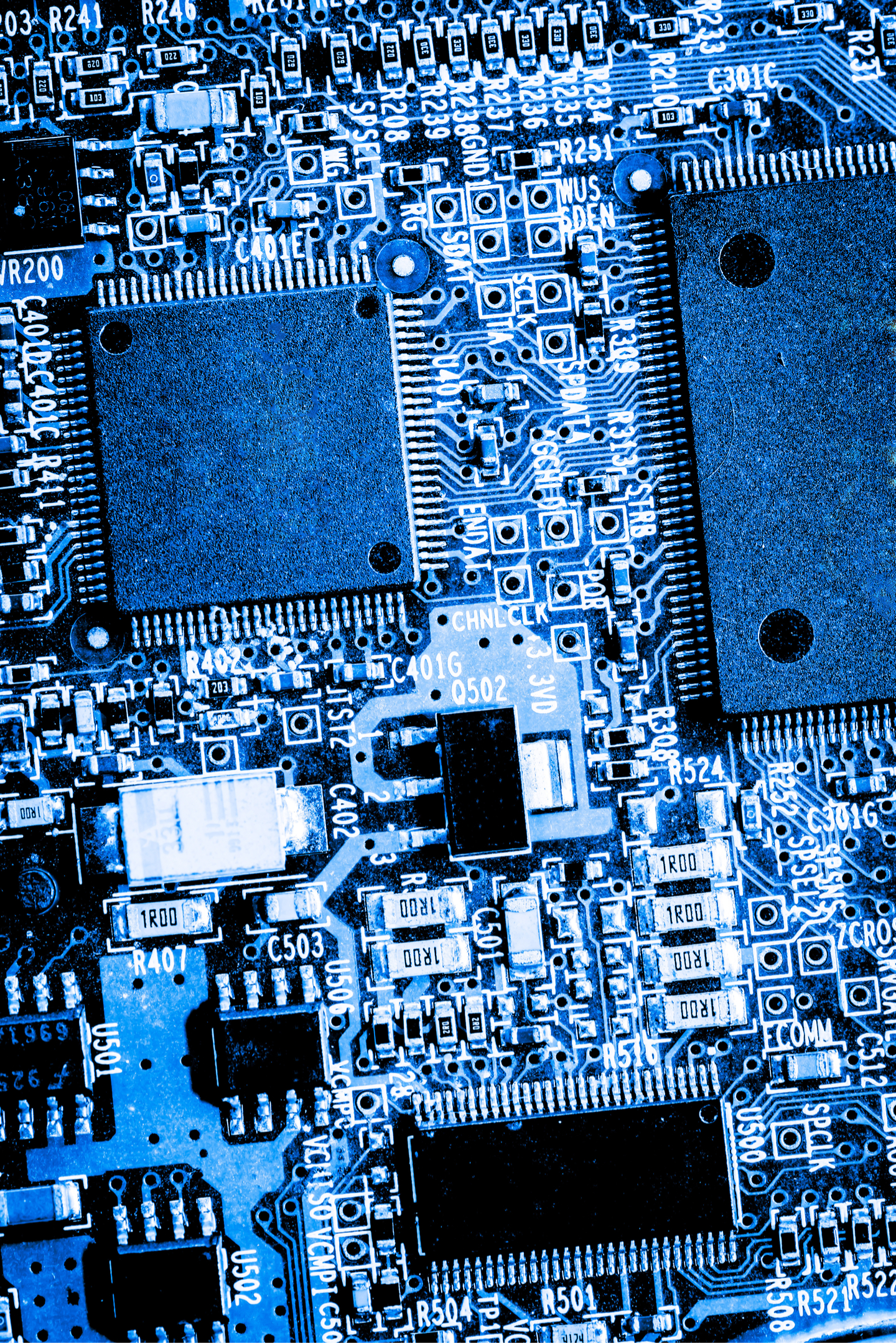 Decorative image of circuit board